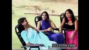 Desi Lesbians detach from India Rekha  Tina   Gritty apart from Spoon out PREFIX